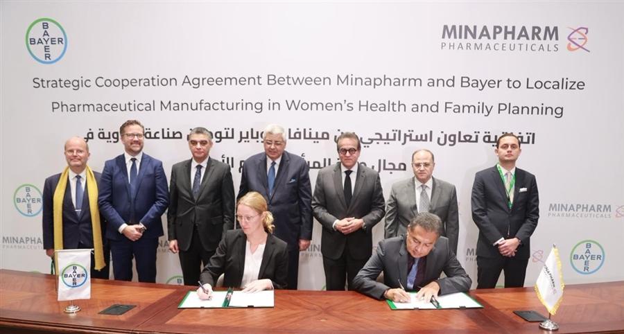 Minapharm, Bayer cooperate to localize drug production in Egypt

